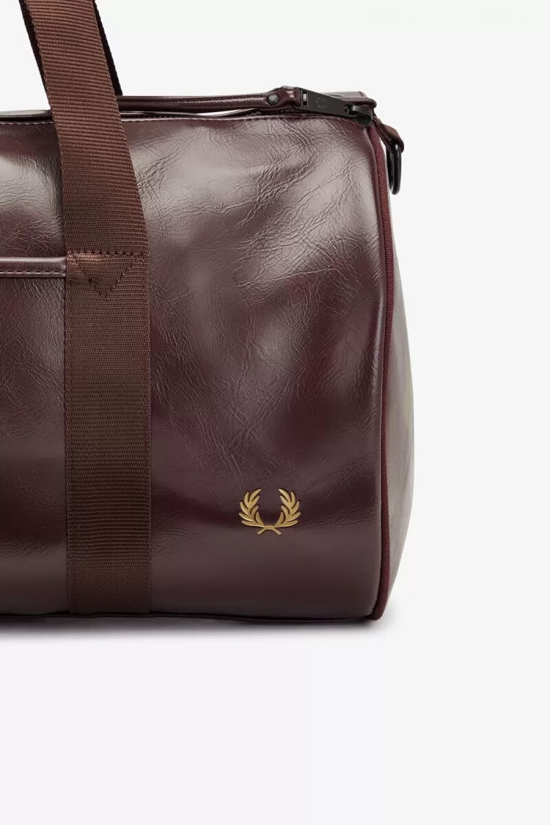 bolsos fred perry tonal barrel para hombre en marrón