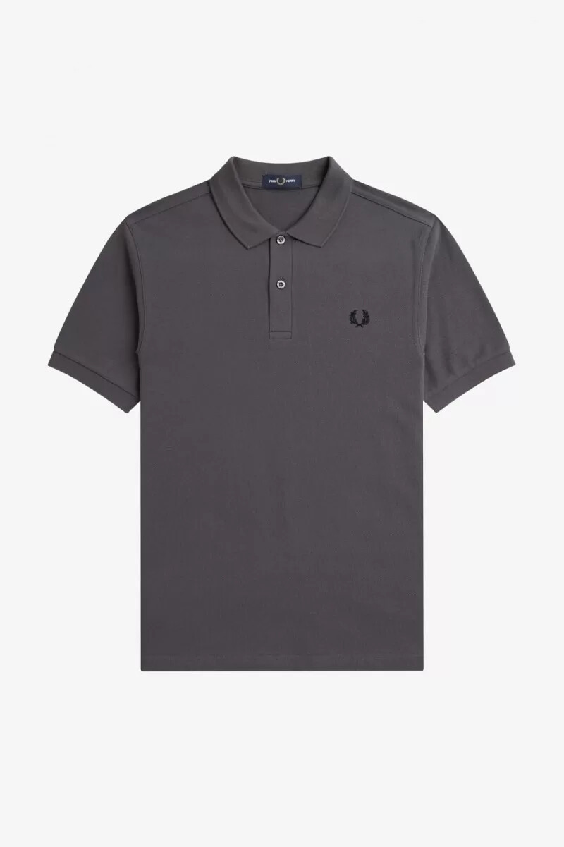 camisa fred perry m6000 para hombre en negro metalizado