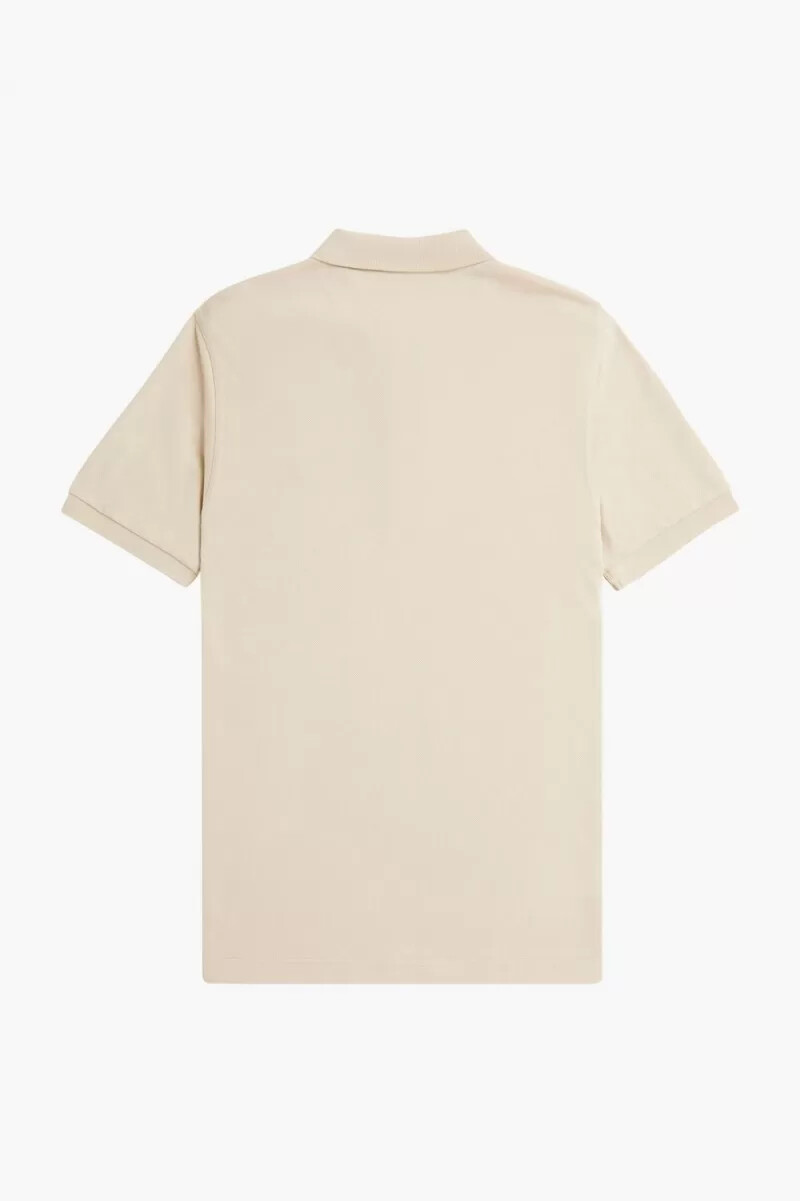 camisa fred perry m6000 para hombre color avena y negro