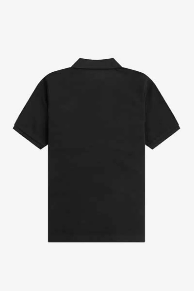 camisa fred perry g6000 para mujer color negro y gris cálido