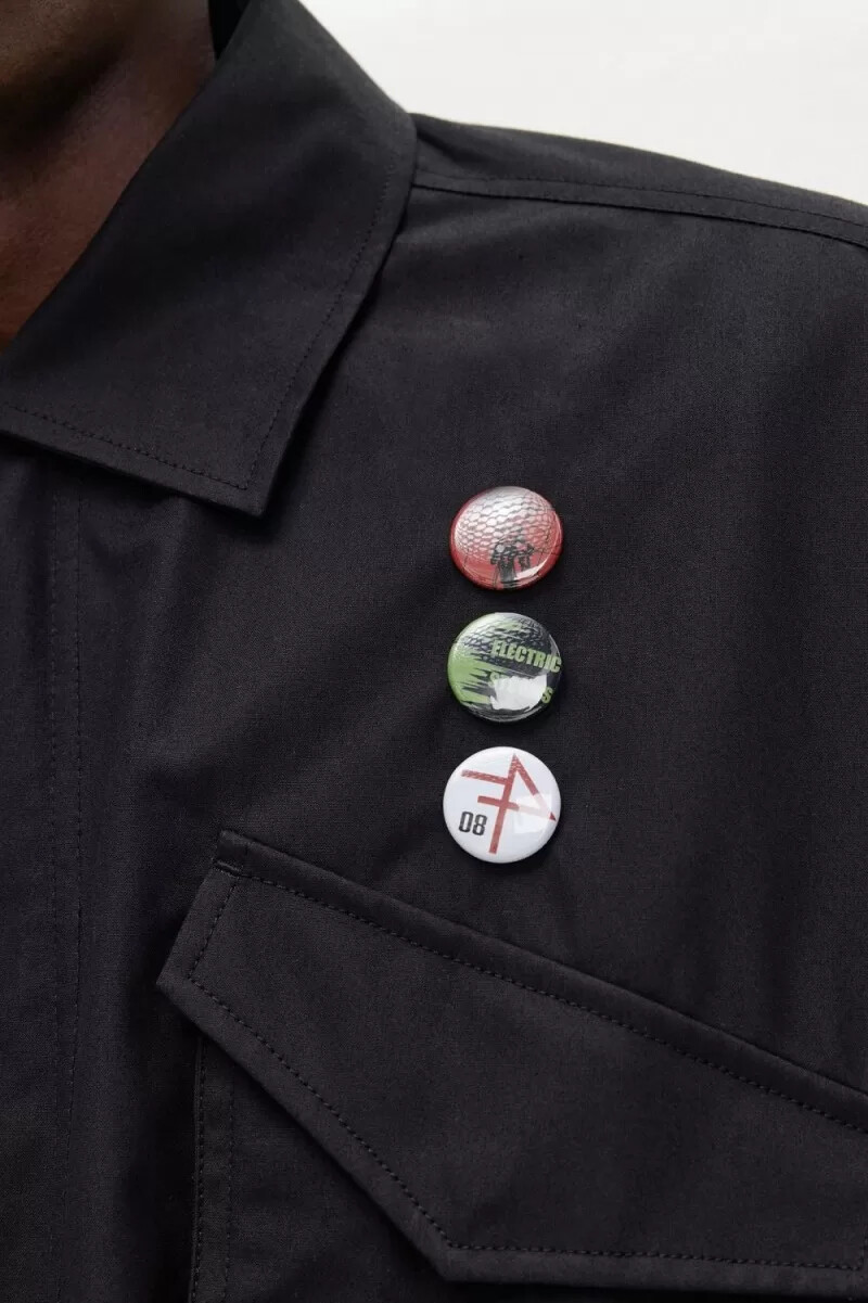 chaquetas utilitarias fred perry para hombre negras