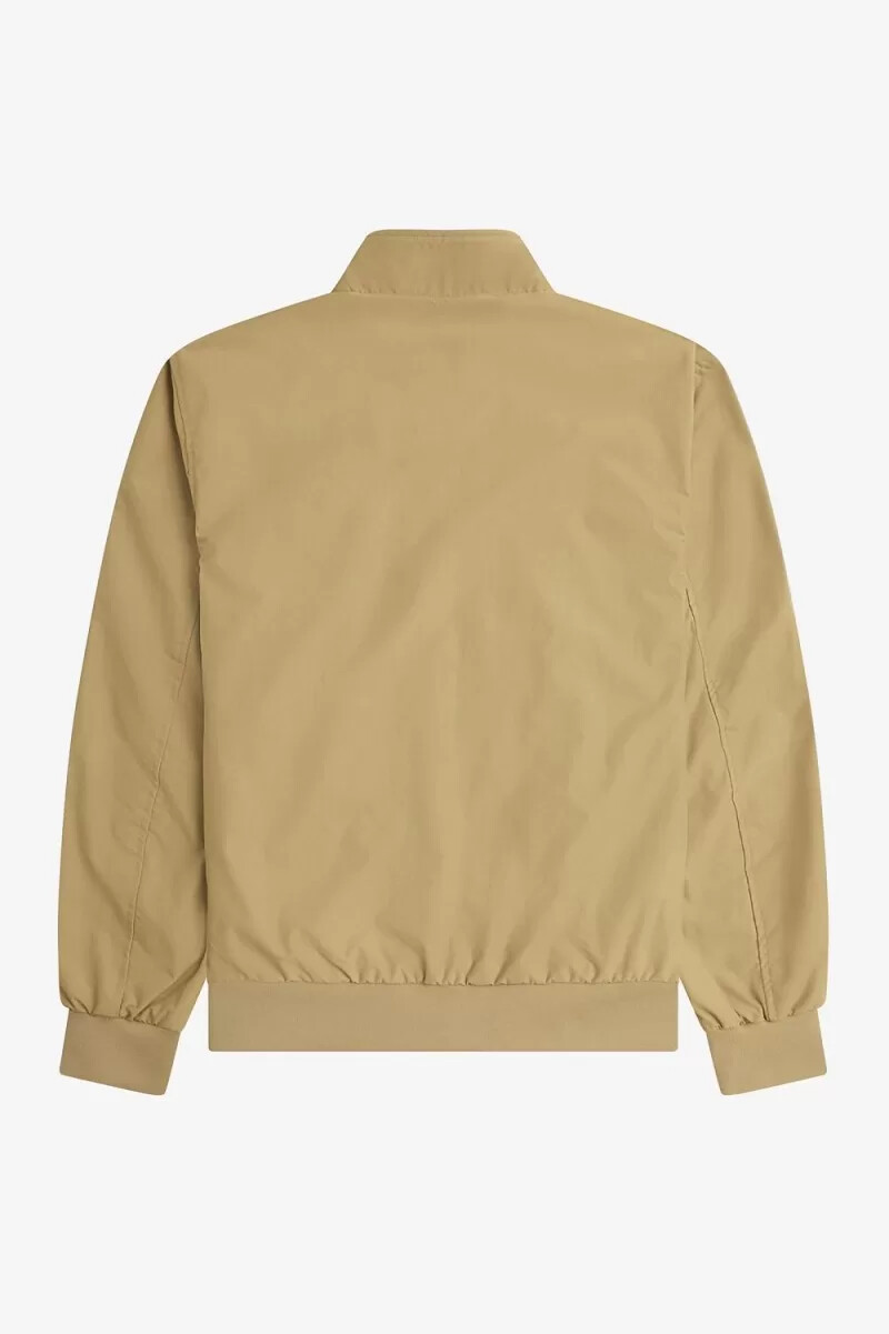 chaquetas fred perry brentham para hombre verdes