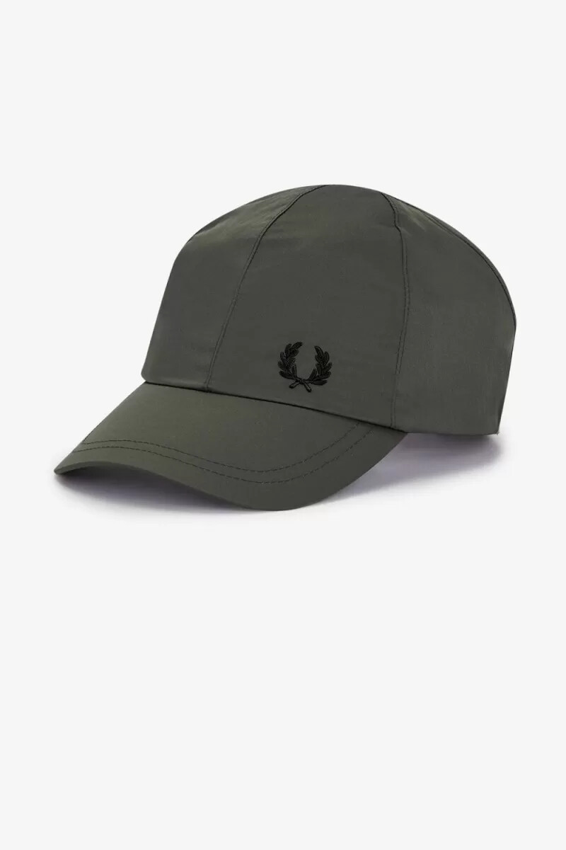 gorras ajustables fred perry para hombre color verde campo