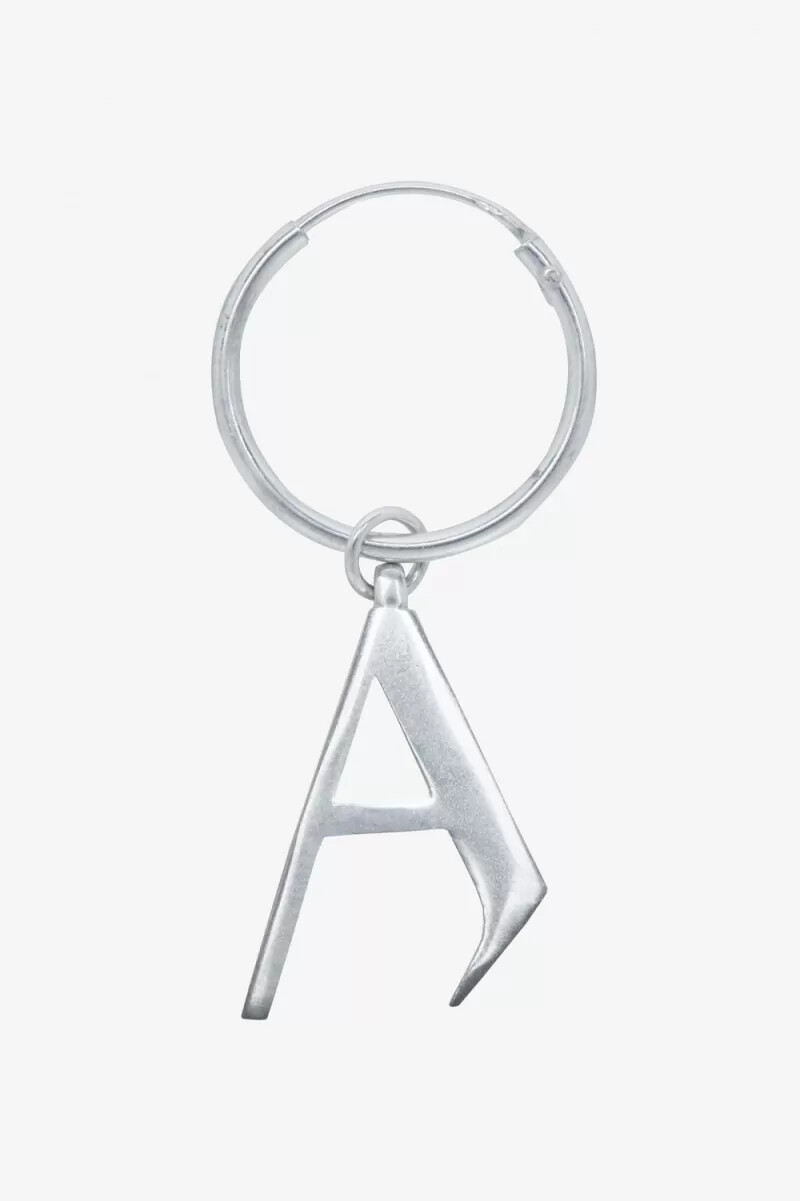 pendientes de plata esterlina fred perry para hombre plata metalizada