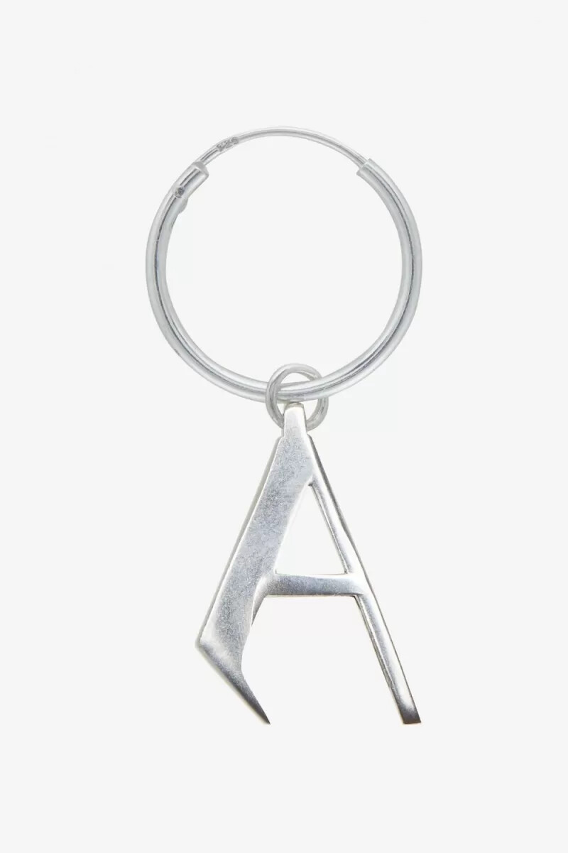 pendientes de plata esterlina fred perry para hombre plata metalizada