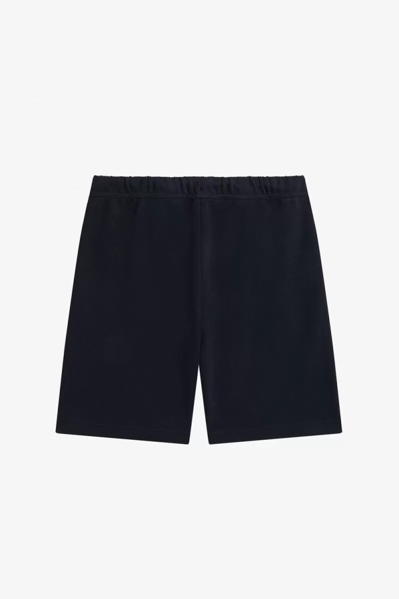 pantalones cortos deportivos fred perry para mujer color azul marino