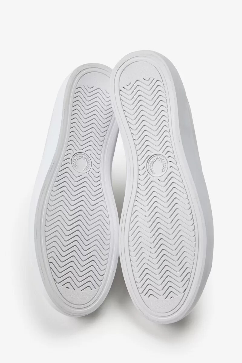 zapatillas de tenis fred perry baseline para hombre blancas