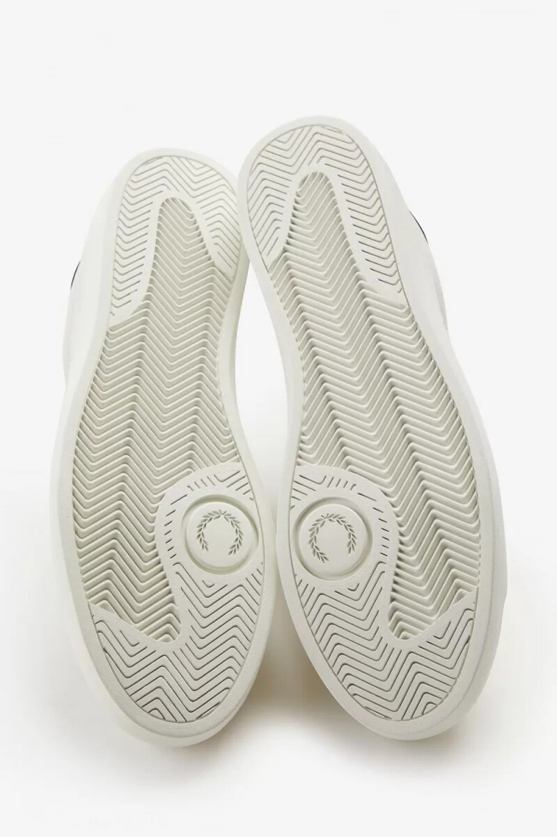 zapatillas de tenis fred perry spencer para mujer color marfil