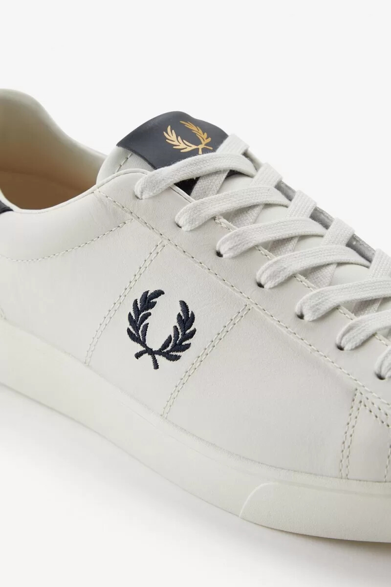 zapatillas de tenis fred perry spencer para mujer color marfil