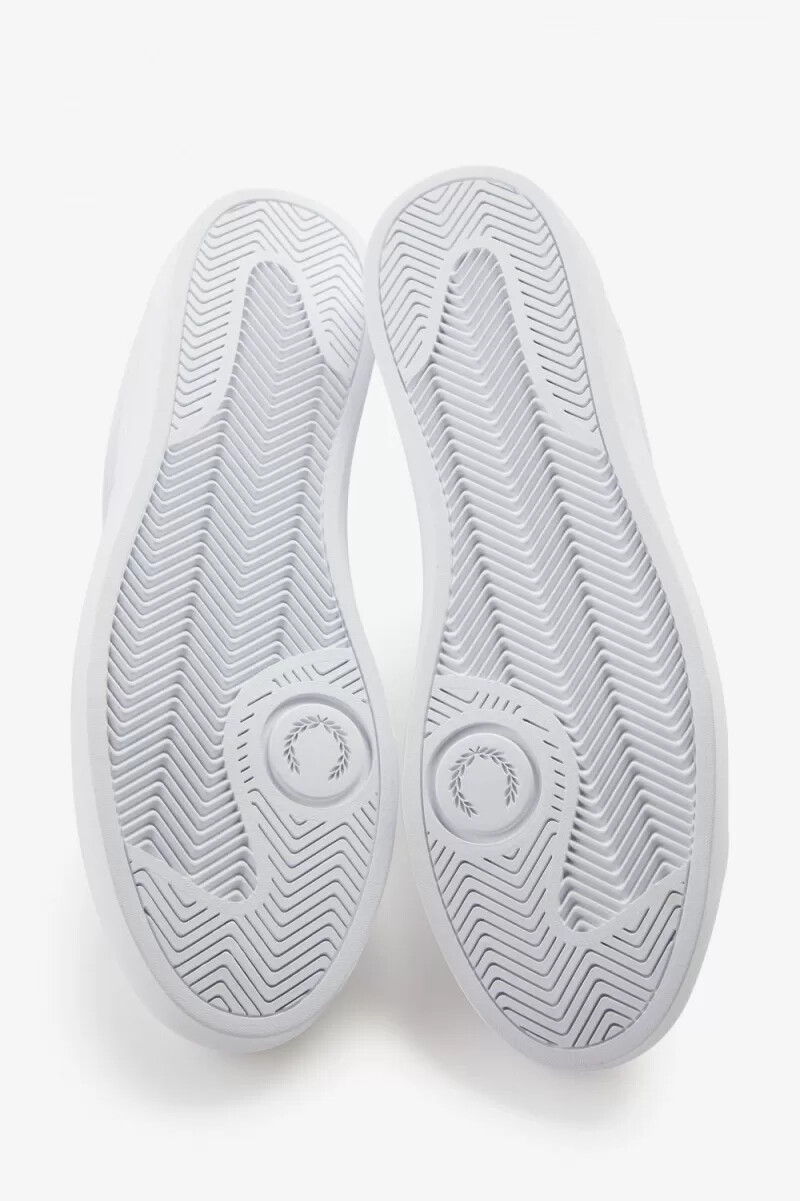zapatillas de tenis fred perry spencer para mujer blancas