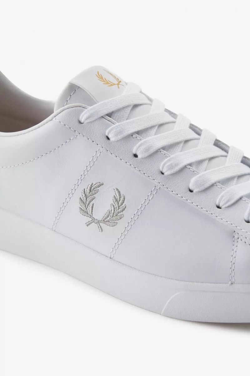 zapatillas de tenis fred perry spencer para mujer blancas